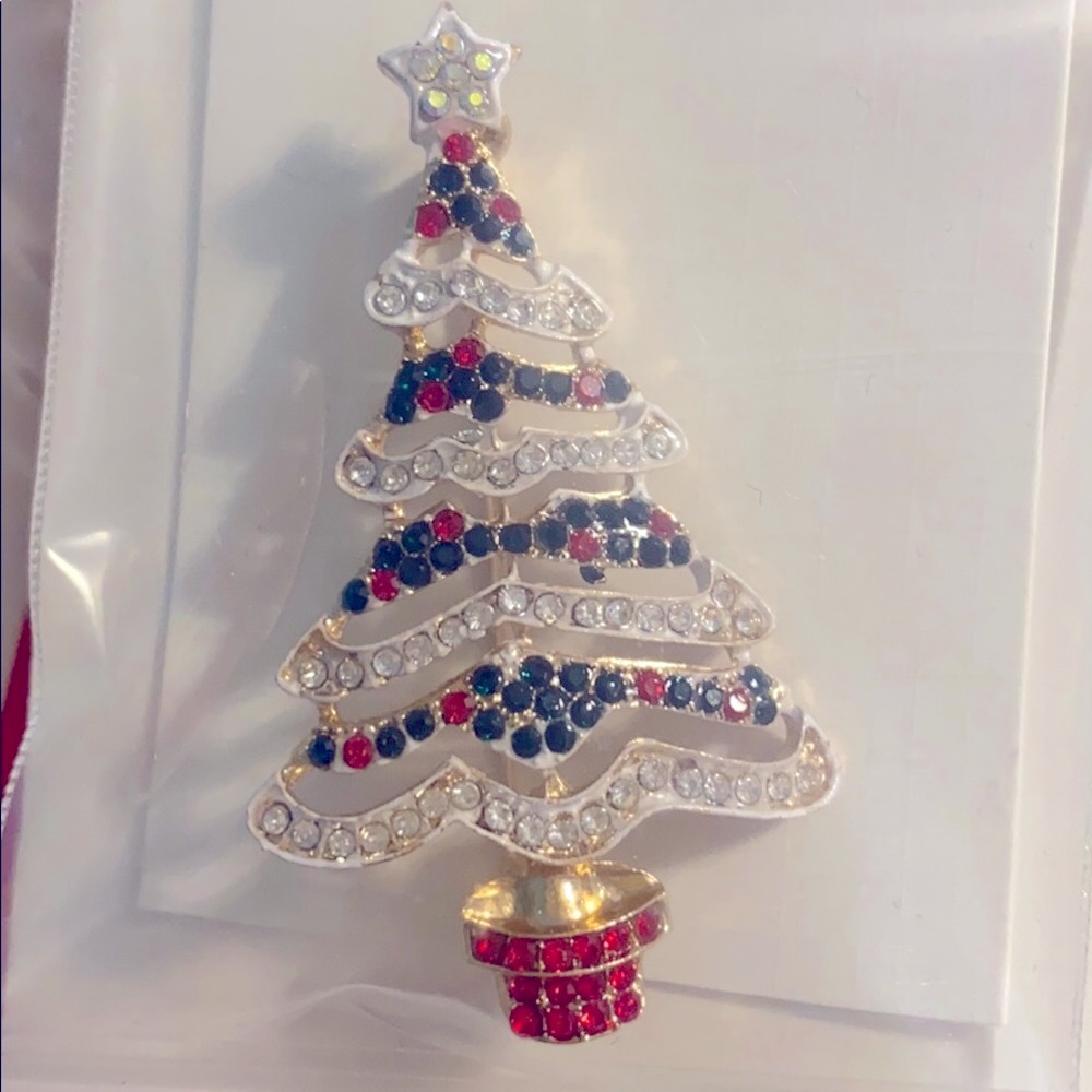 Christmas Tree Brooch